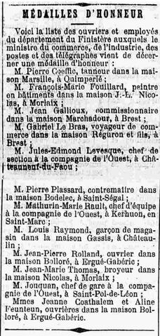 Fichier:CourrierFinistère1898-01-29-Médailles.jpg